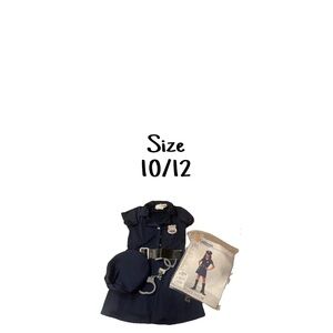 Navy Blue Costume Set Size 10/12